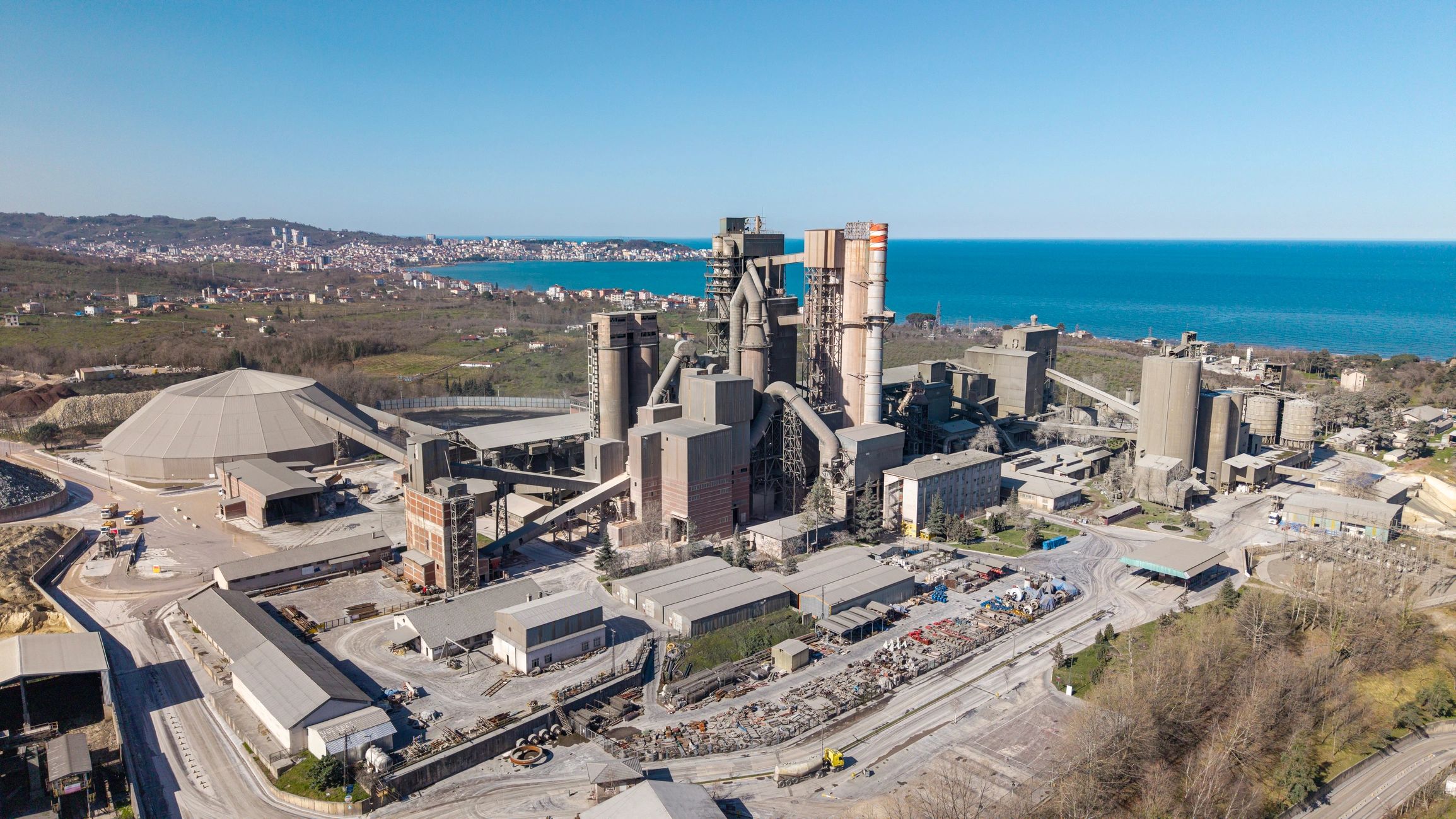 Industrial manufacturing plant
